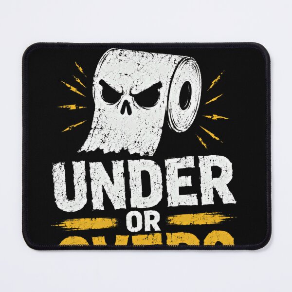 Item preview, Under Or Over? Toilet Paper Debate Bathroom Humor designed and sold by JonesFlora2025.