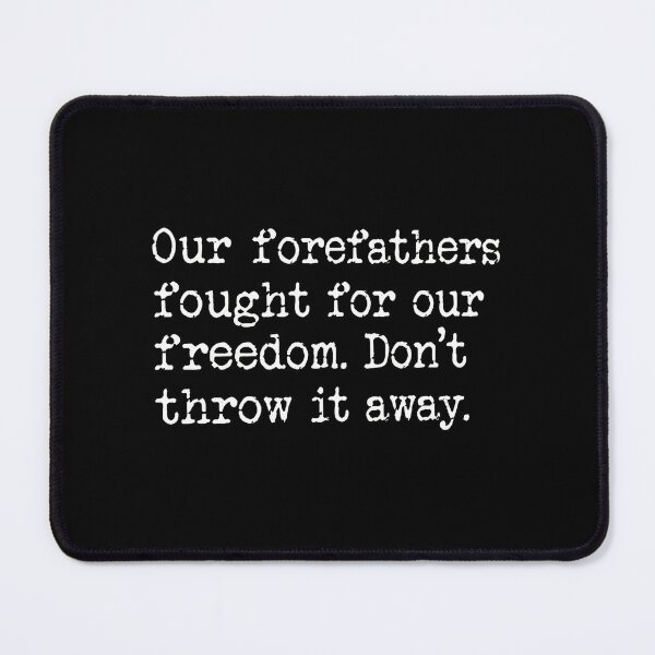 Item preview, 1...Forefathers Freedom Quote Vintage Typewriter Design designed and sold by daniellejeste.