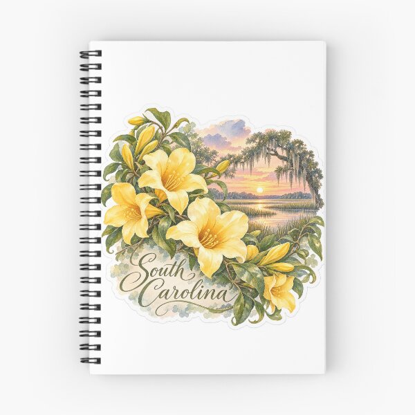 Item preview, South Carolina Yellow Jessamine Lowcountry designed and sold by Whimspired By Paxx.