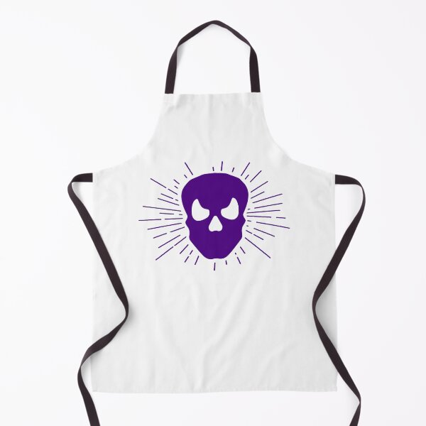 Item preview, Dark Purple Halloween Sunburst Skull Design designed and sold by pattern-archive.