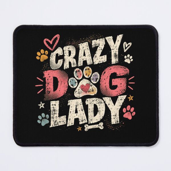 Item preview, Crazy Dog Lady Dog Owner Woman Pet Lover designed and sold by SkeletonsDanger.