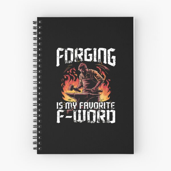 Item preview, 1....Forging is My Favorite F-Word Blacksmith Hammer Anvil designed and sold by tomsonlxozaeta.