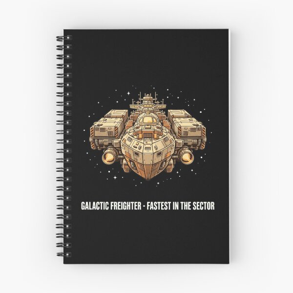 Item preview, Galactic Freighter designed and sold by GeeklyShirts.