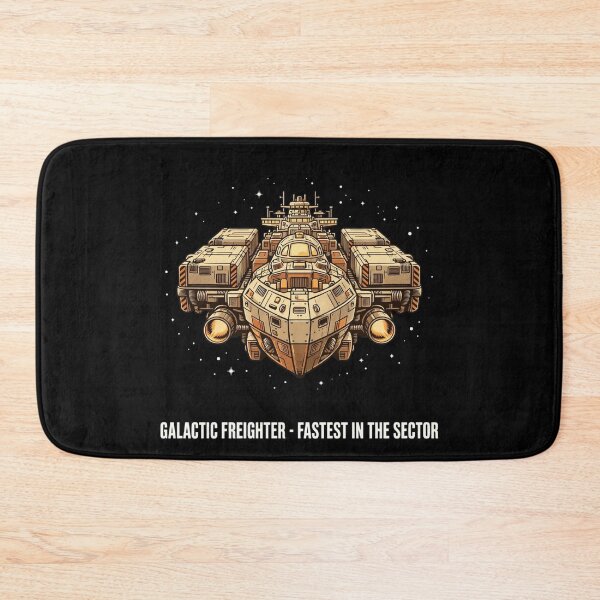 Item preview, Galactic Freighter designed and sold by GeeklyShirts.