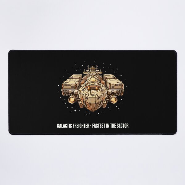 Item preview, Galactic Freighter designed and sold by GeeklyShirts.