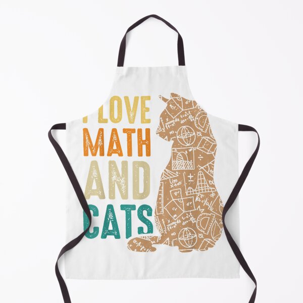 Item preview, I Love Math And Cats Funny Cat Lover Math Teacher T-Shirt designed and sold by Magoya Store ⭐⭐⭐⭐⭐.