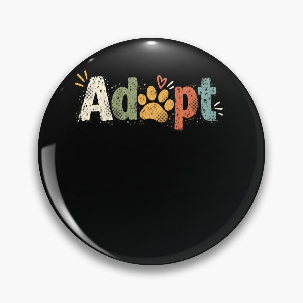 Item preview, Adopt Animal Rescue Pet Lover Dog Cat Mom Dad Paw Print designed and sold by SkeletonsDanger.