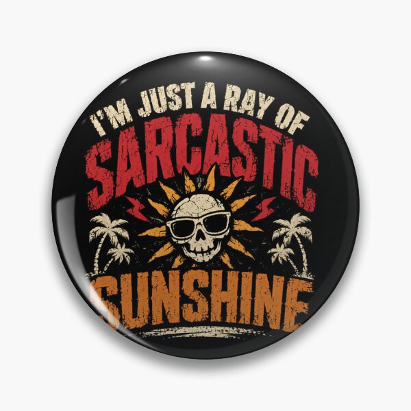 Item preview, I'm Just A Ray Of Sarcastic Sunshine Summer Vacation Funny Humor Lover designed and sold by JonesFlora2025.