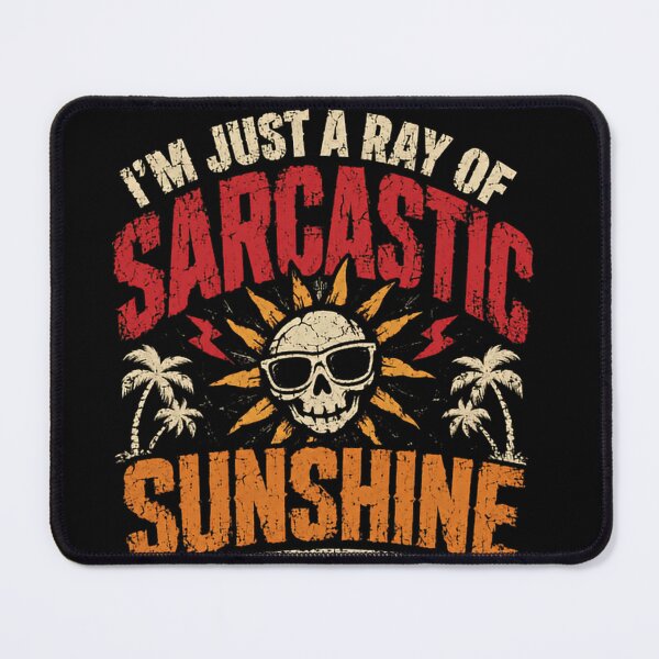 Item preview, I'm Just A Ray Of Sarcastic Sunshine Summer Vacation Funny Humor Lover designed and sold by JonesFlora2025.
