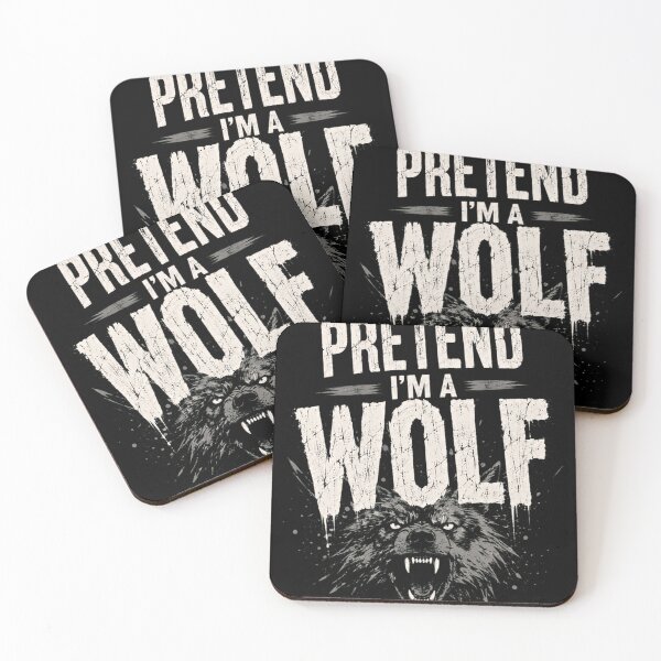 Item preview, Pretend I'm A Wolf Wild Animal Lover Halloween Costume designed and sold by JonesFlora2025.