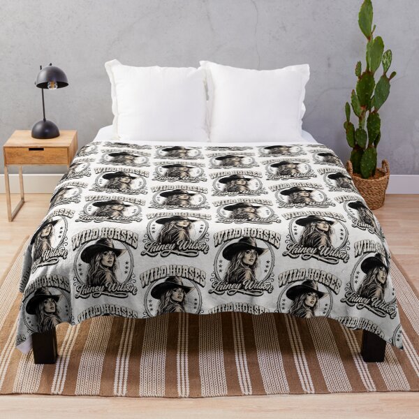 Item preview, Wild Horses Lainey Wilson designed and sold by Tazmamert-HALOM.