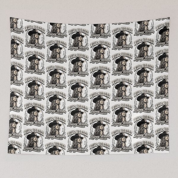 Item preview, Wild Horses Lainey Wilson designed and sold by Tazmamert-HALOM.