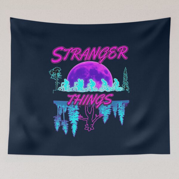 Item preview, Stranger Things Blue Forest Logo Design designed and sold by Foxalived.