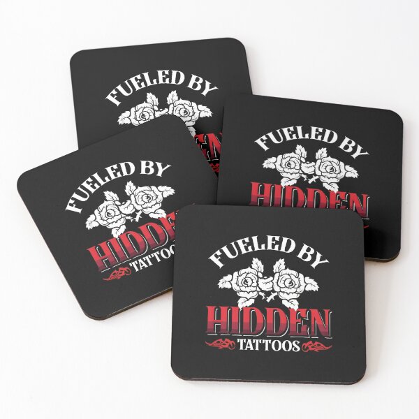 Item preview, Fueled By Hidden Tattoos Roses Art Graphic designed and sold by beulahme.