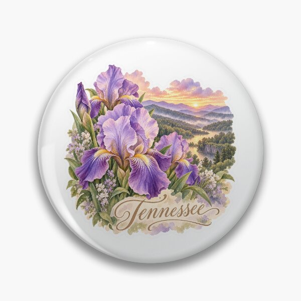 Item preview, Tennessee Irises Smoky Mountain designed and sold by Whimspired By Paxx.