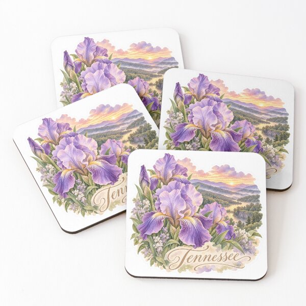 Item preview, Tennessee Irises Smoky Mountain designed and sold by Whimspired By Paxx.