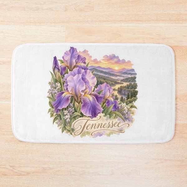 Item preview, Tennessee Irises Smoky Mountain designed and sold by Whimspired By Paxx.