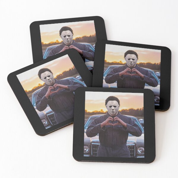 Item preview, Michael Myers Heart Funny Halloween designed and sold by emmamartist.
