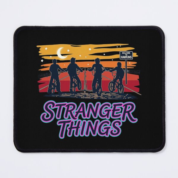Item preview, Stranger Things Bike Sunset Poster Design designed and sold by Foxalived.
