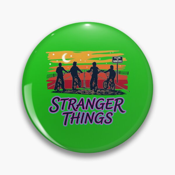 Item preview, Stranger Things Bike Sunset Poster Design designed and sold by Foxalived.