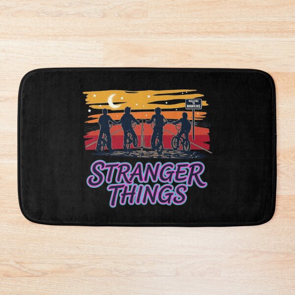 Item preview, Stranger Things Bike Sunset Poster Design designed and sold by Foxalived.