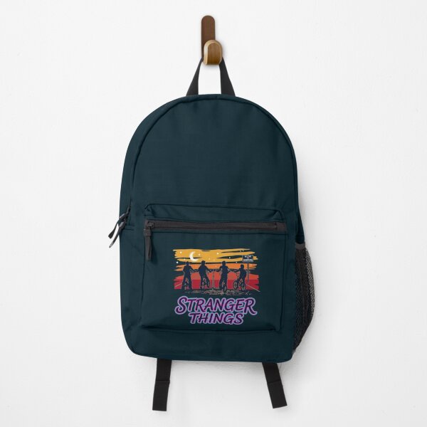 Item preview, Stranger Things Bike Sunset Poster Design designed and sold by Foxalived.