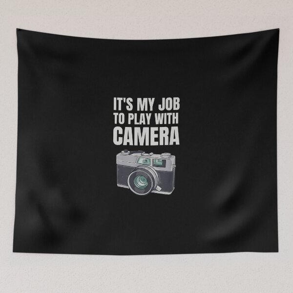 Item preview, Funny Camera Job Play Photography Lover Gift Idea designed and sold by vernarebs.