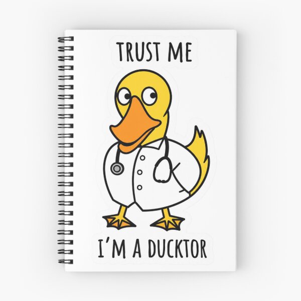 Item preview, Trust Me I'm A Ducktor Funny Doctor Duck designed and sold by EgoSovereign.