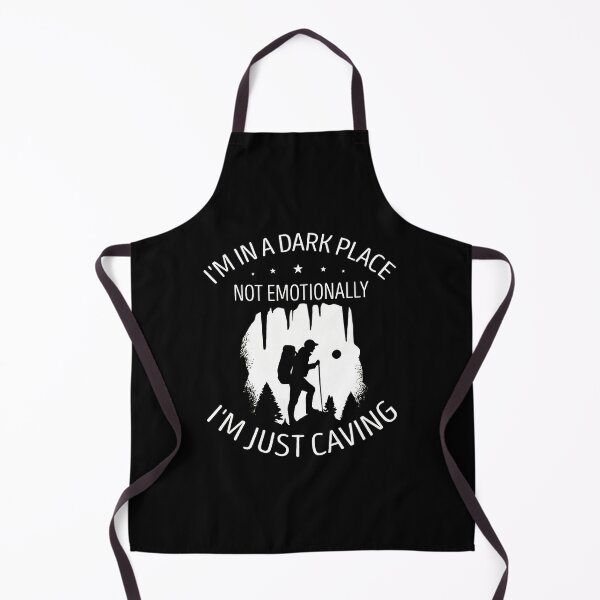 Item preview, Funny Caving Not Emotionally Dark Place Text designed and sold by englpsigoea.