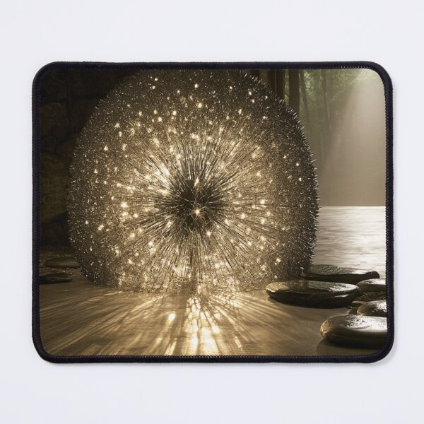 Item preview, Glowing Orb Sanctuary – Mystical Light Art designed and sold by GSizzle1.