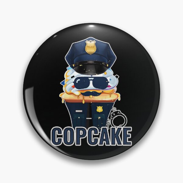 Item preview, Funny Copcake Police Officer Cupcake Pun designed and sold by tomsonlxozaeta.