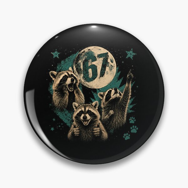 Item preview, 67 Raccoon Birthday Wildlife Animal designed and sold by SkeletonsDanger.