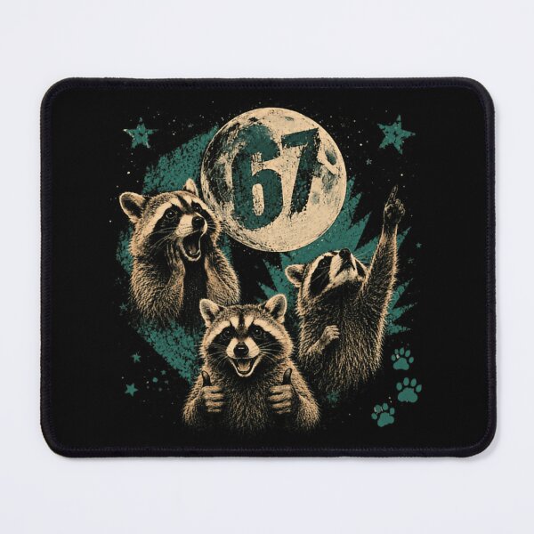 Item preview, 67 Raccoon Birthday Wildlife Animal designed and sold by SkeletonsDanger.