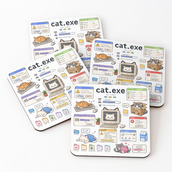 Item preview, Cat.exe designed and sold by Bonjouranoop.