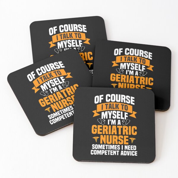 Item preview, Funny Geriatric Nurse Talk To Myself Competent Advice designed and sold by englpsigoea.