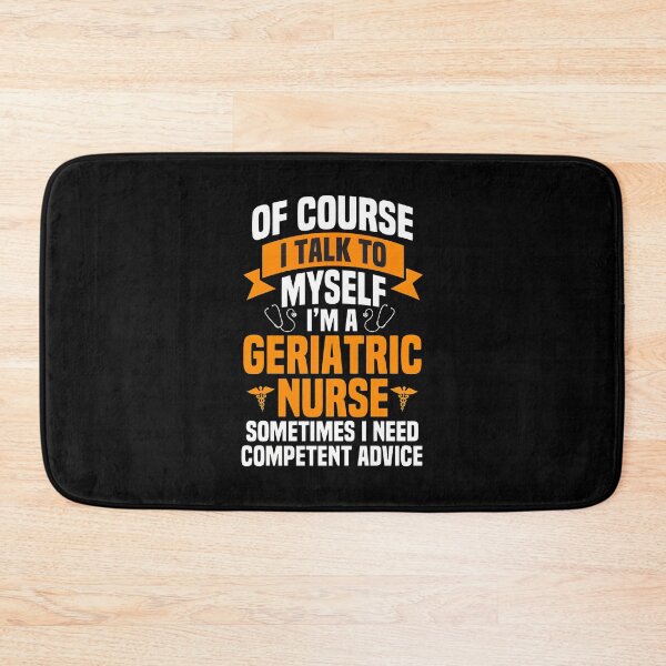 Item preview, Funny Geriatric Nurse Talk To Myself Competent Advice designed and sold by englpsigoea.
