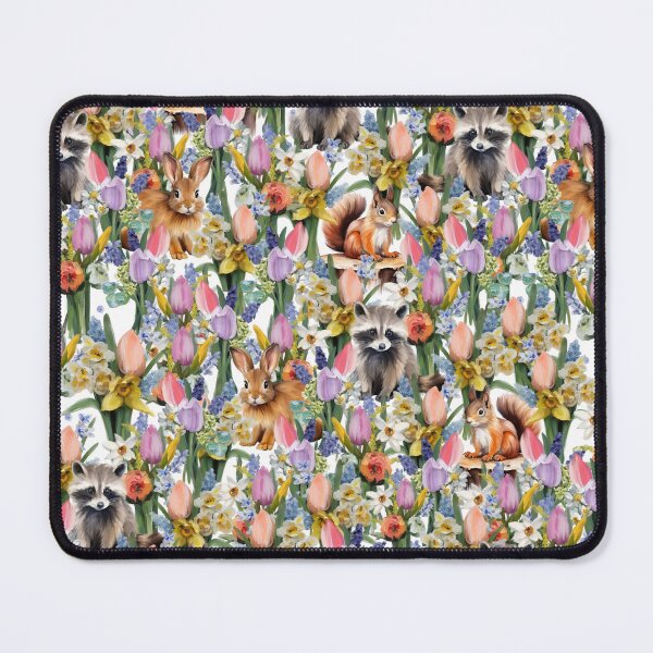 Item preview, botanical illustration woodland animals forest designed and sold by letsgow8th.