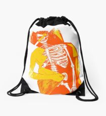 Skele-man Drawstring Bag