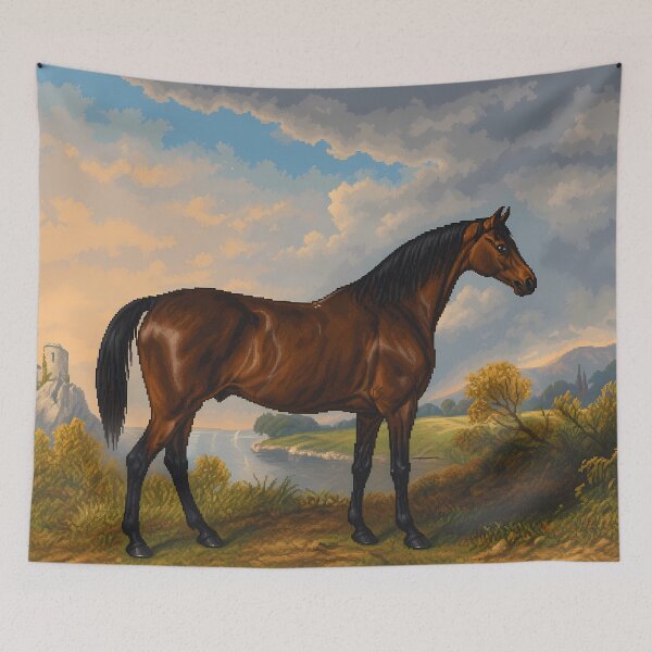Item preview, Pixel Art 1842 Rodolph Bay Hunter Landscape designed and sold by aigcx.