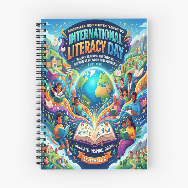 Item preview, Global Knowledge: Empowering Minds Through Literacy Day designed and sold by Solomon-Ent-144.