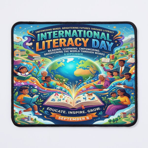 Item preview, Global Knowledge: Empowering Minds Through Literacy Day designed and sold by Solomon-Ent-144.