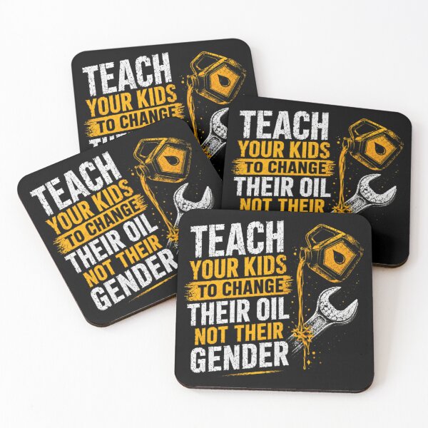 Item preview, Teach Your Kids To Change Their Oil Not Their Gender Automotive Mechanic Parent Father designed and sold by JonesFlora2025.