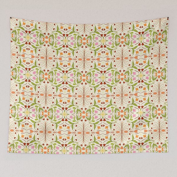 Item preview, Floral Symmetrical Design designed and sold by Cato Designs.