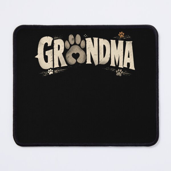 Item preview, Grandma Paw Print Animal Lover Grandmother designed and sold by SkeletonsDanger.