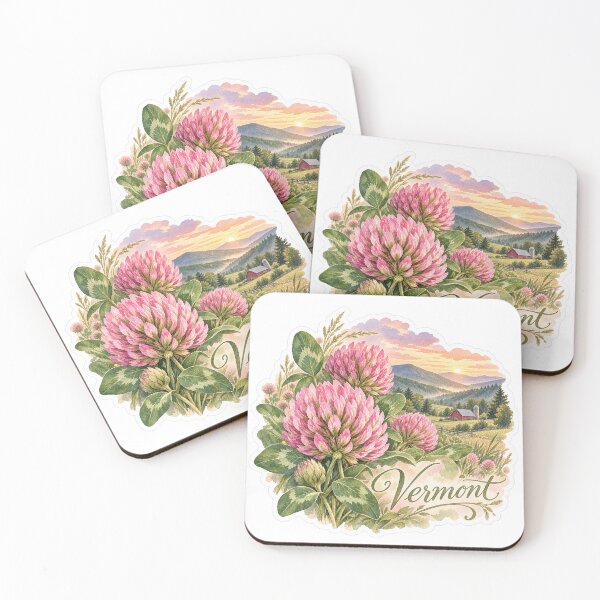 Item preview, Vermont Red Clover Green Mountain Farm designed and sold by Whimspired By Paxx.