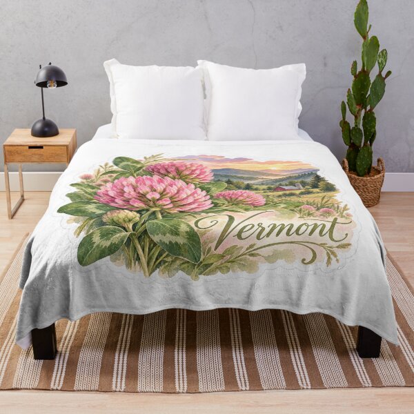Item preview, Vermont Red Clover Green Mountain Farm designed and sold by Whimspired By Paxx.