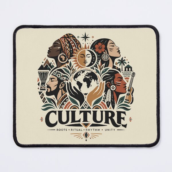 Item preview, Culture Roots Ritual Rhythm Unity – Global Heritage Folk Art designed and sold by zzz888.