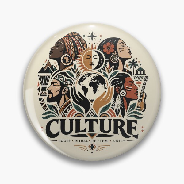 Item preview, Culture Roots Ritual Rhythm Unity – Global Heritage Folk Art designed and sold by zzz888.