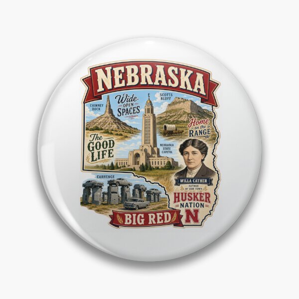 Item preview, Neat Nebraska designed and sold by 5PointsDigital.