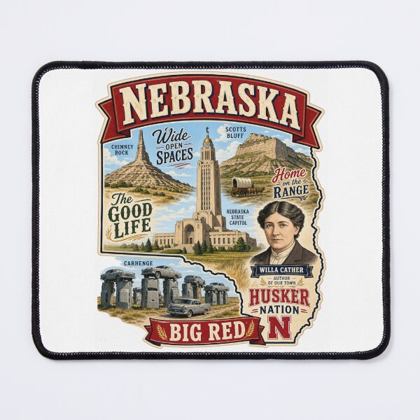 Item preview, Neat Nebraska designed and sold by 5PointsDigital.